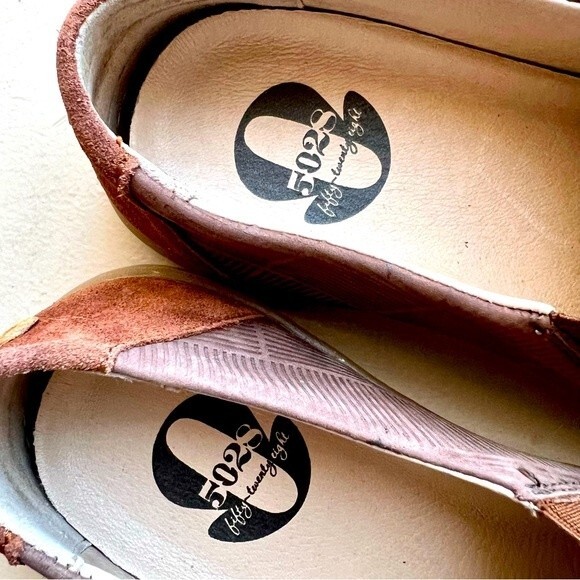 5028 Fifty-Twenty Eight Brown Glen Plaid Leather Slip On Shoes Men’s EU 40 US 7 - Picture 12 of 15